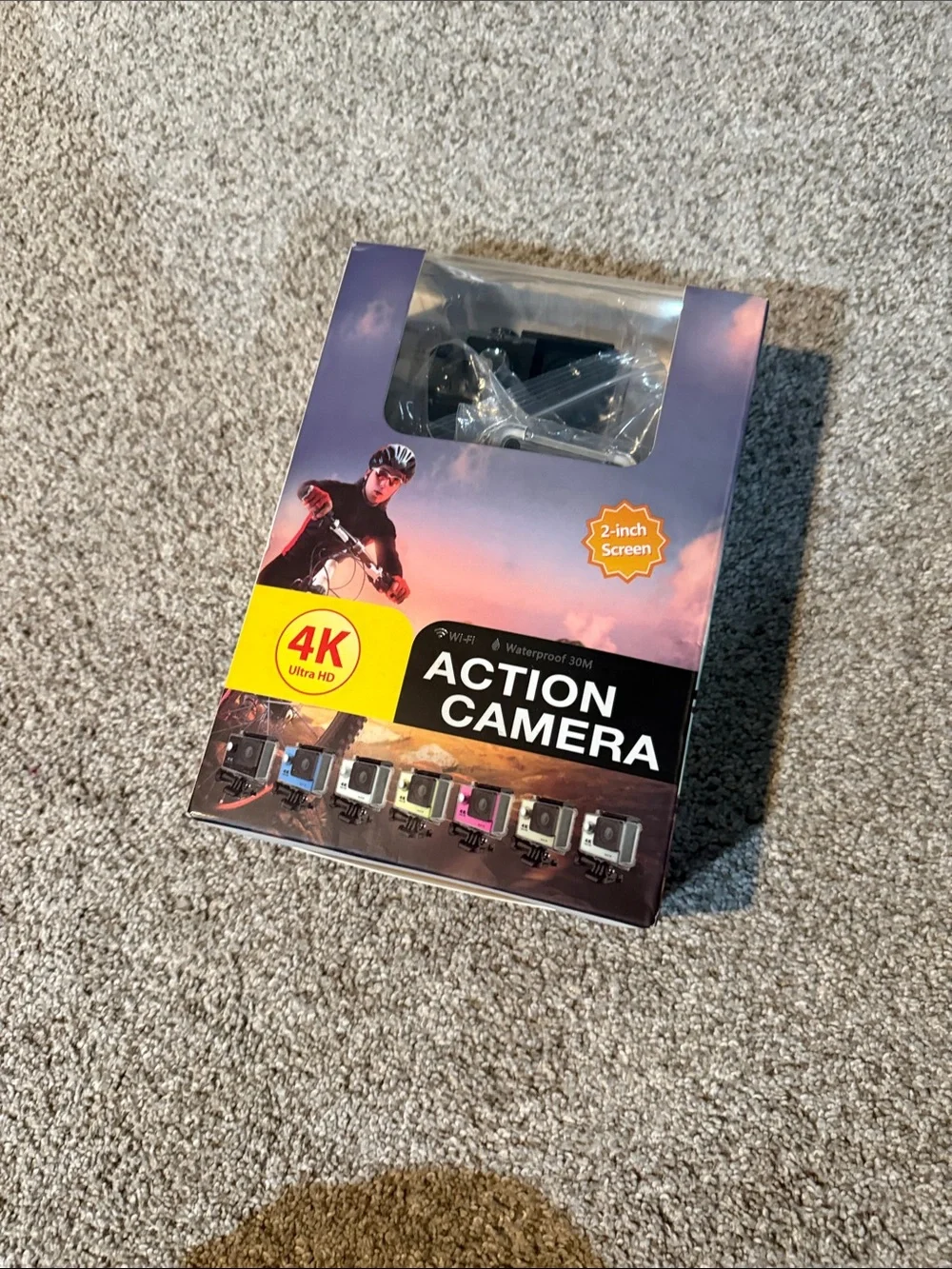 Action Camera 4K Ultra HD - Black